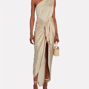 Baobab Marea cream maxi dress XS NWT